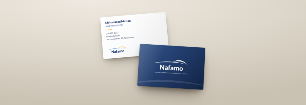 Visitekaartje van Nafamo