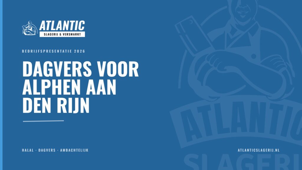 Presentatie voor Atlantic Slagerij