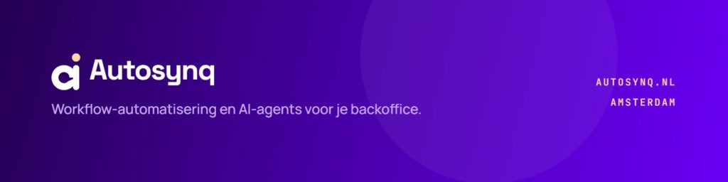 LinkedIn omslag voor AutoSynq