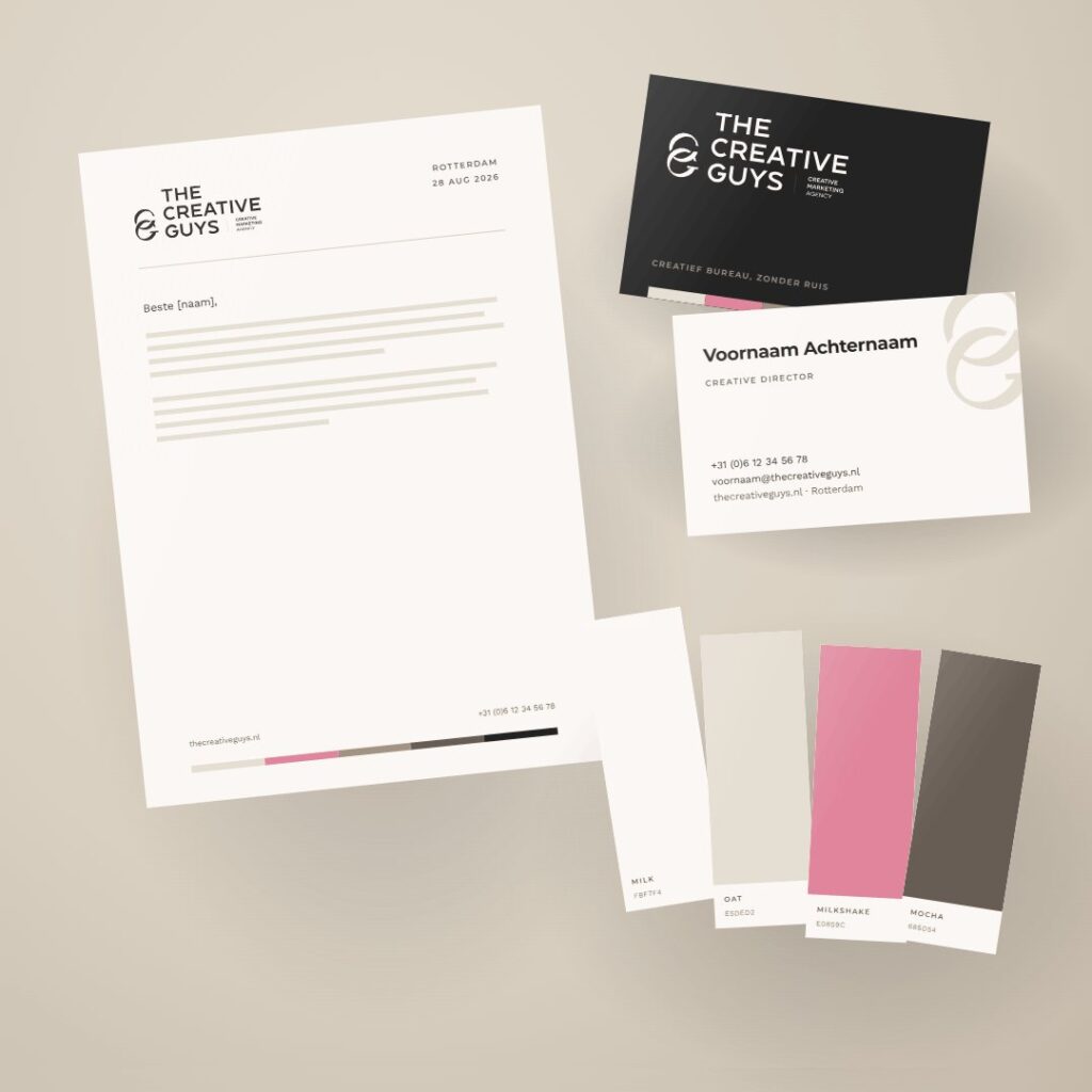 Alles bij elkaar voor The Creative Guys