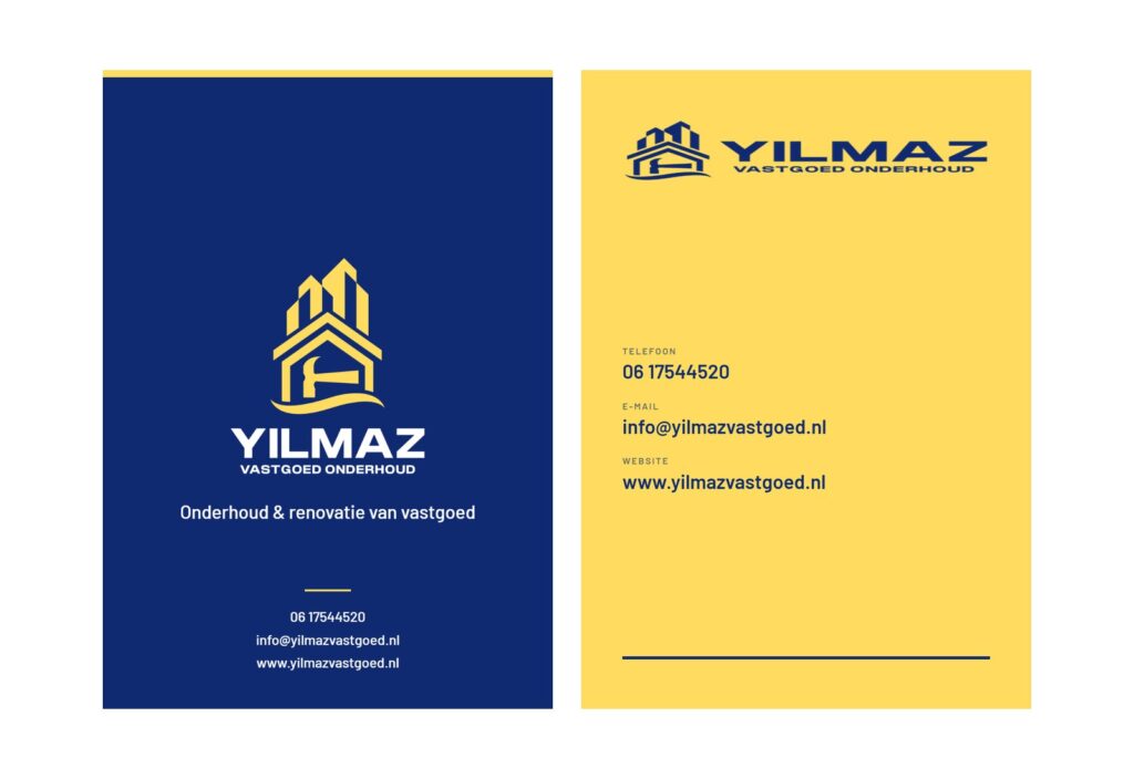 Flyer voor Yilmaz Cleaning Service